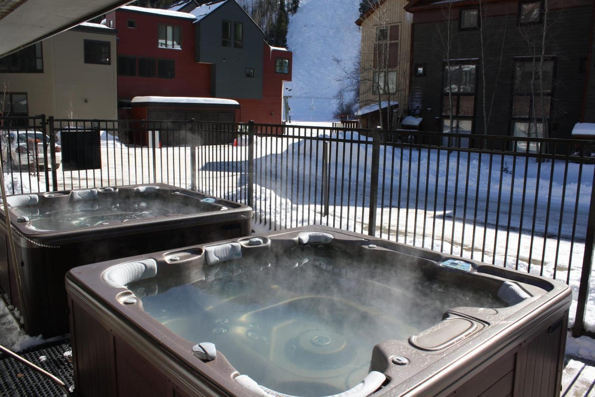 Cimarron Lodge 50 By Avantstay Ski-Inski-Out Property In Complex W Two Hot Tubs 特柳赖德 外观 照片